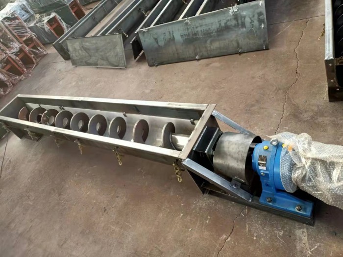 無軸螺旋輸送機