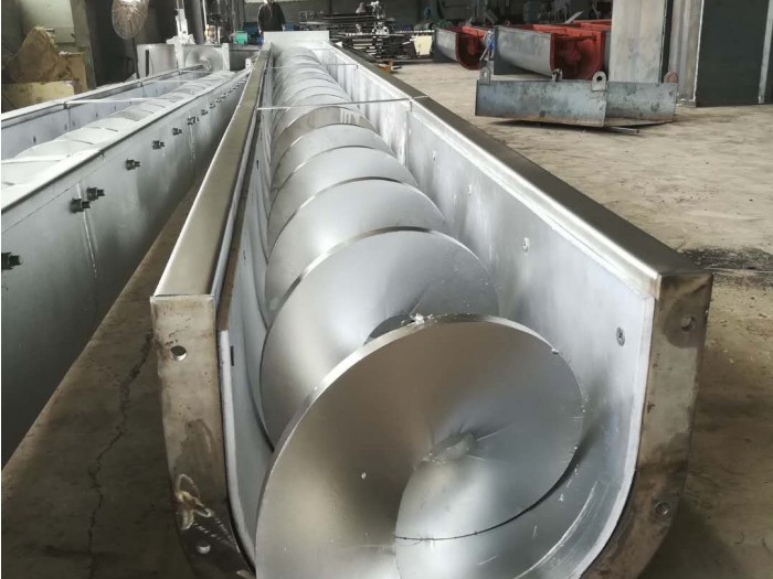 不銹鋼無軸螺旋輸送機